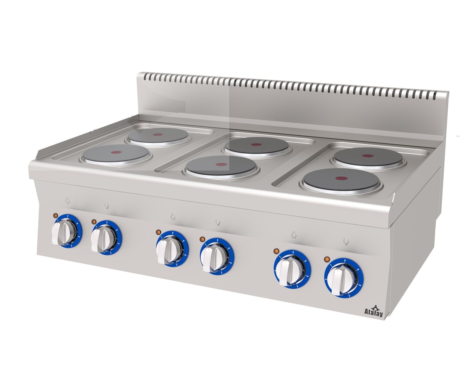 E AEO-1060 - Atalay Elektrikli Ocak 6 X Ø180 1000x600-ELEKTRİKLİ OCAKLAR - Demasan
