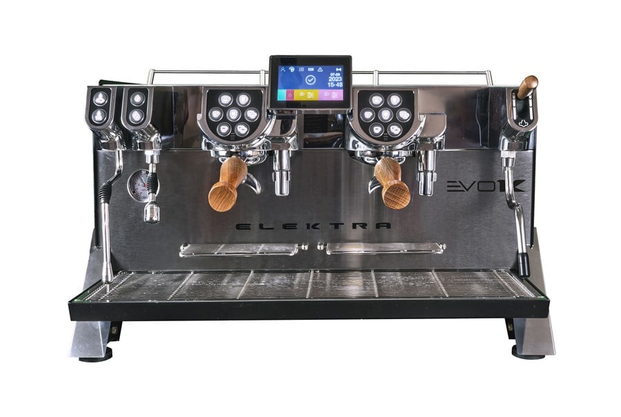 Elektra Evok Tall Cup Tam Otomatik 2 Gruplu Siyah Espresso Kahve Makinesi
