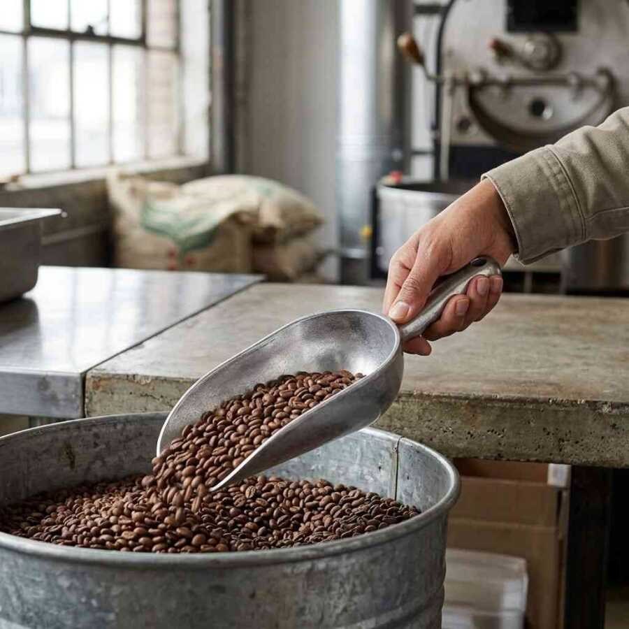 Epinox Alüminyum Erzak Küreği Yuvarlak No:1 (AYK-01)