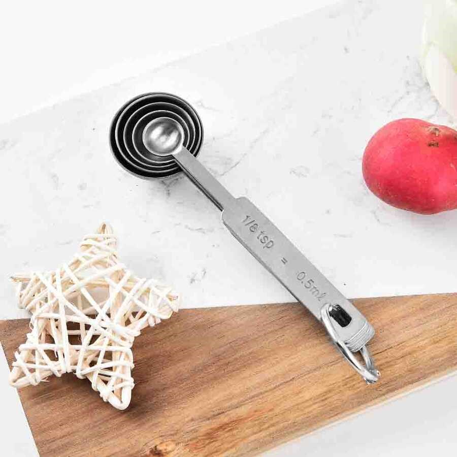 Epinox Çelik Kaşık Ölçek 5Li (0,5/1,25/2,5/5/7,5ML) (KÖ-5)