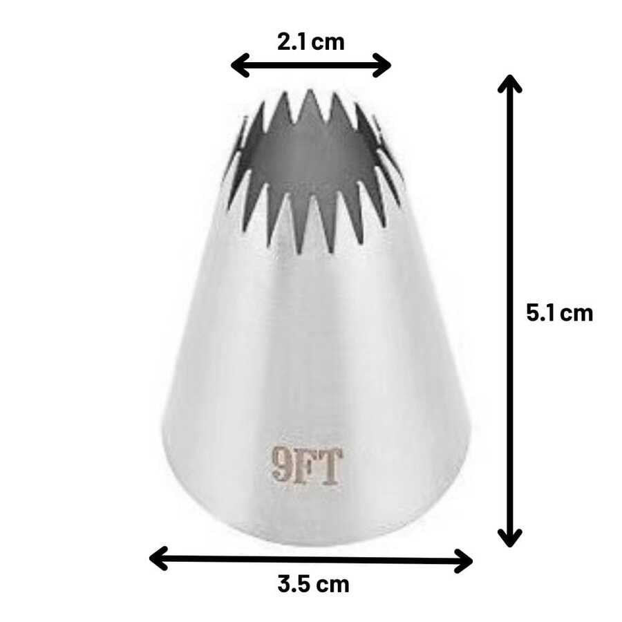Epinox Duy Açık Yıldız 18 Diş 35x21x51 Mm (DY-9FT)
