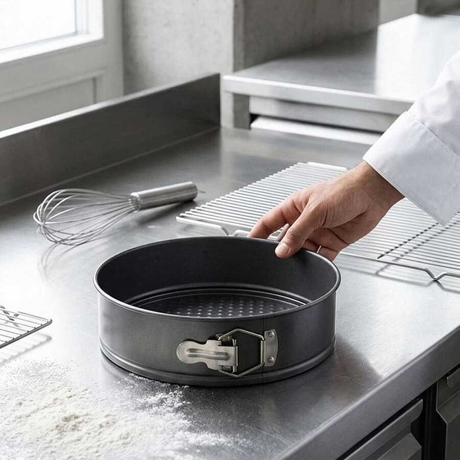Epinox Kek Kalıbı Kelepçeli 24cm (KEK-24)