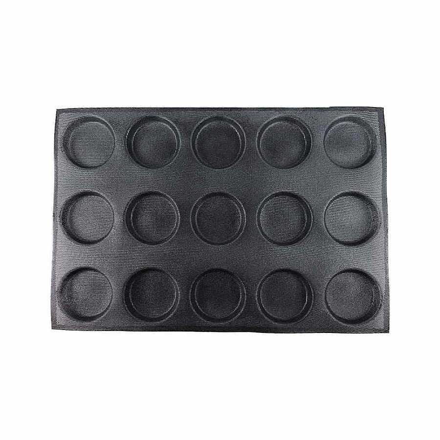 Epinox Silikon Hamburger Ekmek Kalıbı 40x60cm (HEK-46)-Pastacılık Sarf ve El Aletleri - Demasan
