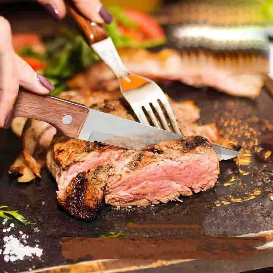 Epinox Steak Bıçağı Ahşap Saplı (BD-STK)
