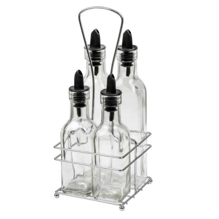 Epinox Yasemin Yağlık 4'Lü Set 200+300 ml (YYS-04)-Sosluk, Reçellik ve Şişeler - Demasan
