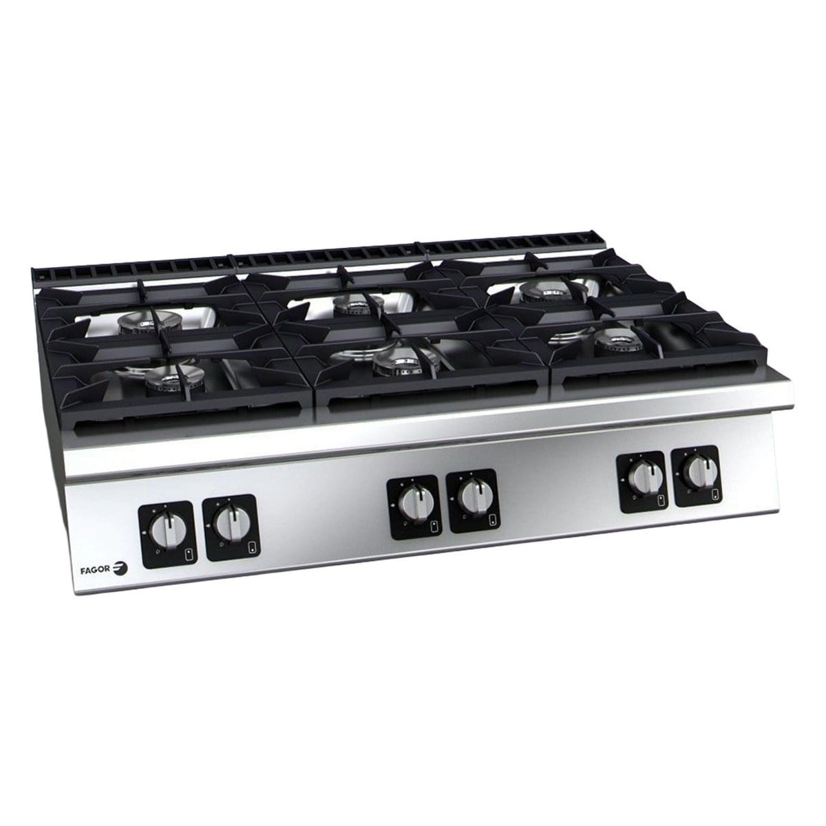 Fagor C-G960 Gazlı Set Üstü Ocak, 1200x930x290 mm-GAZLI OCAKLAR - Demasan
