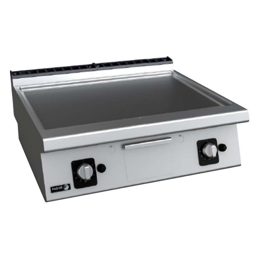 Fagor FT-G710 L Gazlı Pleyt Izgara (Fry Top), 800x730x290 mm-GAZLI PLEYT IZGARALAR - Demasan
