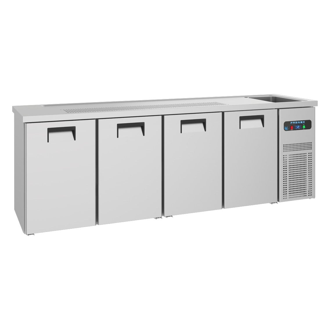 Frenox KGN4-E-R Tek Evyeli Bira Fıçı Soğutucu Buzdolabı, 430 Kalite-BACKBAR ÜNİTELERİ - Demasan
