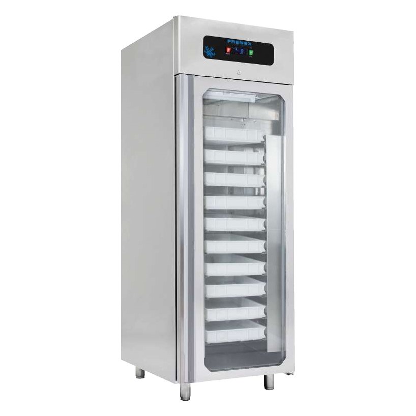 Frenox VL7-P-G Dik Tip Derin Dondurucu, 40x60 Tepsi Kapasiteli, Cam Kapılı, 700 Lt, 304 Kalite-DEPO TİPİ BUZDOLAPLARI - Demasan
