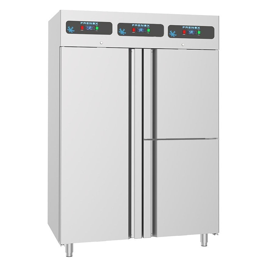 Frenox VLL14-R290 Çift Kapılı Kombinasyon Soğutmalı Dik Tip Dolap, 1400 Lt, 304 Kalite-DEPO TİPİ BUZDOLAPLARI - Demasan
