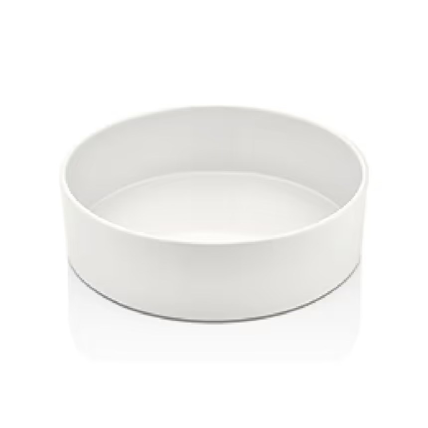 Gastro Boutique Dani Kase Porcelain White Ø 24 cm 2.200 ml-Kırılmaz Kaseler - Demasan
