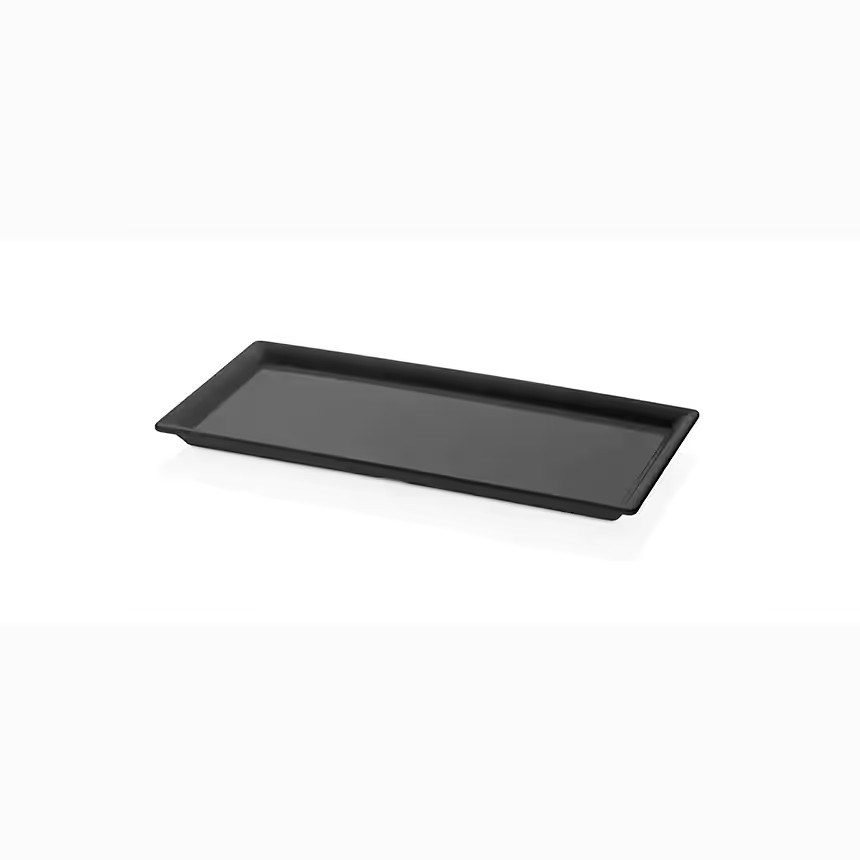 Gastro Boutique Maya Dikdörtgen Platter 35x17 cm - Siyah-Sunum Tabakları ve Kaseler - Demasan
