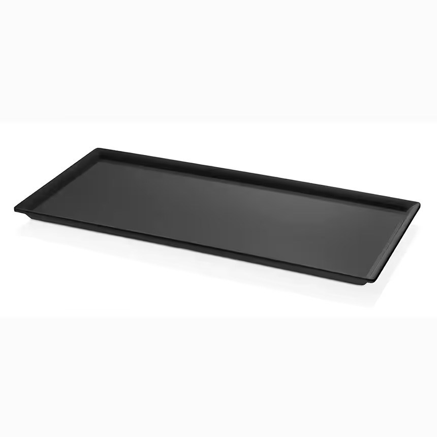 Gastro Boutique Maya Dikdörtgen Platter 51x24 cm - Siyah-Sunum Tabakları ve Kaseler - Demasan
