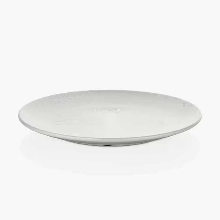 Gastro Boutique Mina Platter Yağmur Yüzey Ø 40 cm - Krem Beyaz-Sunum Tabakları ve Kaseler - Demasan
