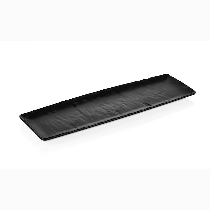 Gastro Boutique Polaris GN.2/4 Platter 53x16,2 cm - Siyah-Sunum Tabakları ve Kaseler - Demasan

