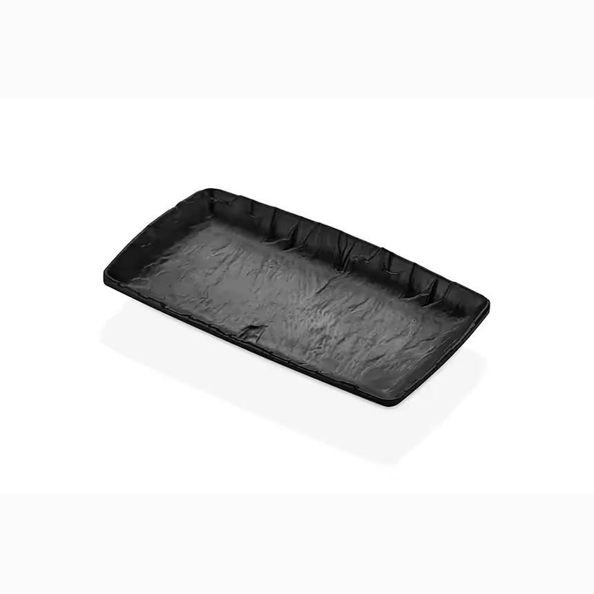 Gastro Boutique Polaris Platter 15,4x8,9 cm - Siyah-Sunum Tabakları ve Kaseler - Demasan

