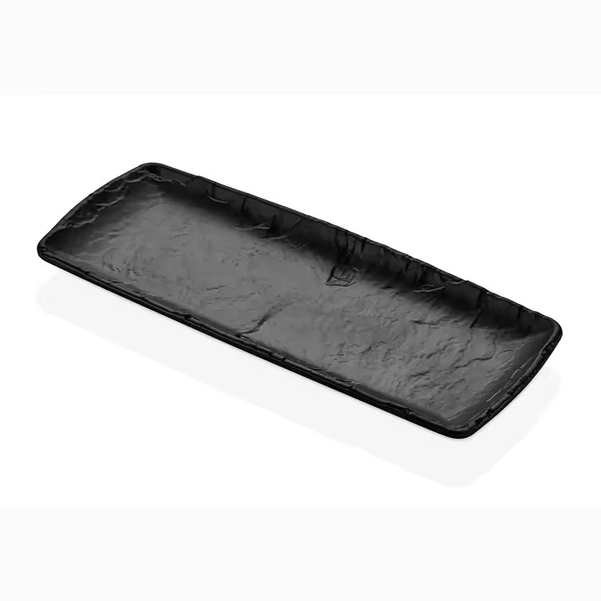 Gastro Boutique Polaris Platter 28,5x12 cm - Siyah-Sunum Tabakları ve Kaseler - Demasan
