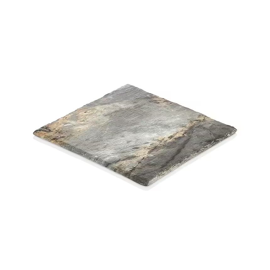 Gastro Boutique Royal Marble Slate Efct. Kare Pano 25x25 cm-Sunum Tabakları ve Kaseler - Demasan
