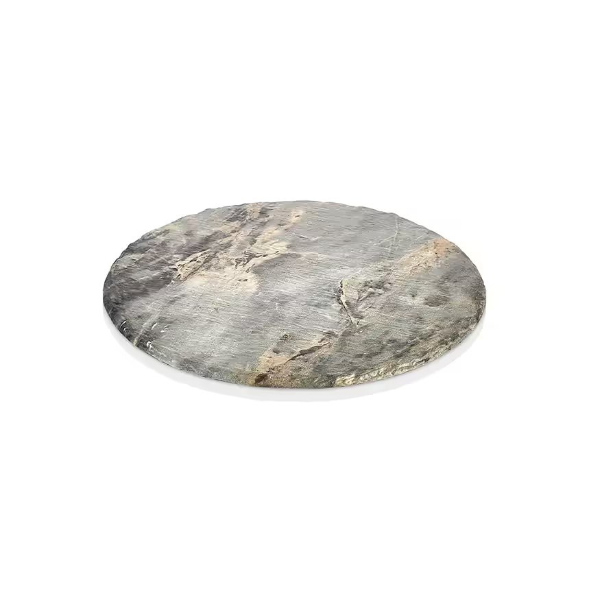 Gastro Boutique Royal Marble Slate Efct. Yuvarlak Pano Ø 30 cm-Sunum Tabakları ve Kaseler - Demasan
