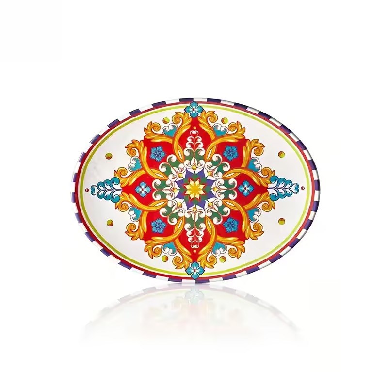Gastro Boutique Tilda Cordoba Oval Platter 39x29 cm-Sunum Tabakları ve Kaseler - Demasan
