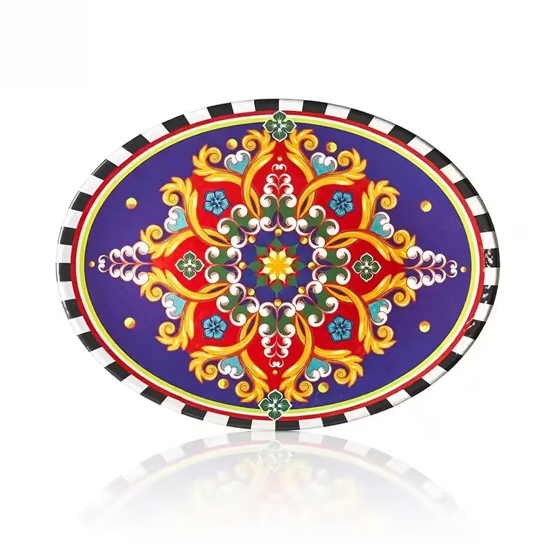 Gastro Boutique Tilda Cordoba Oval Platter 49x36,5 cm-Sunum Tabakları ve Kaseler - Demasan
