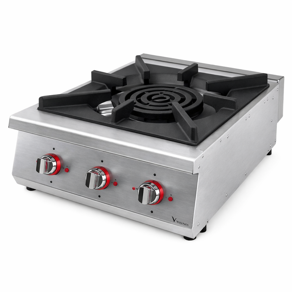 Gastrotech GKS9020B Gazlı Dört Yanışlı Ocak 900 Seri 4 YANIŞLI OCAKLAR

