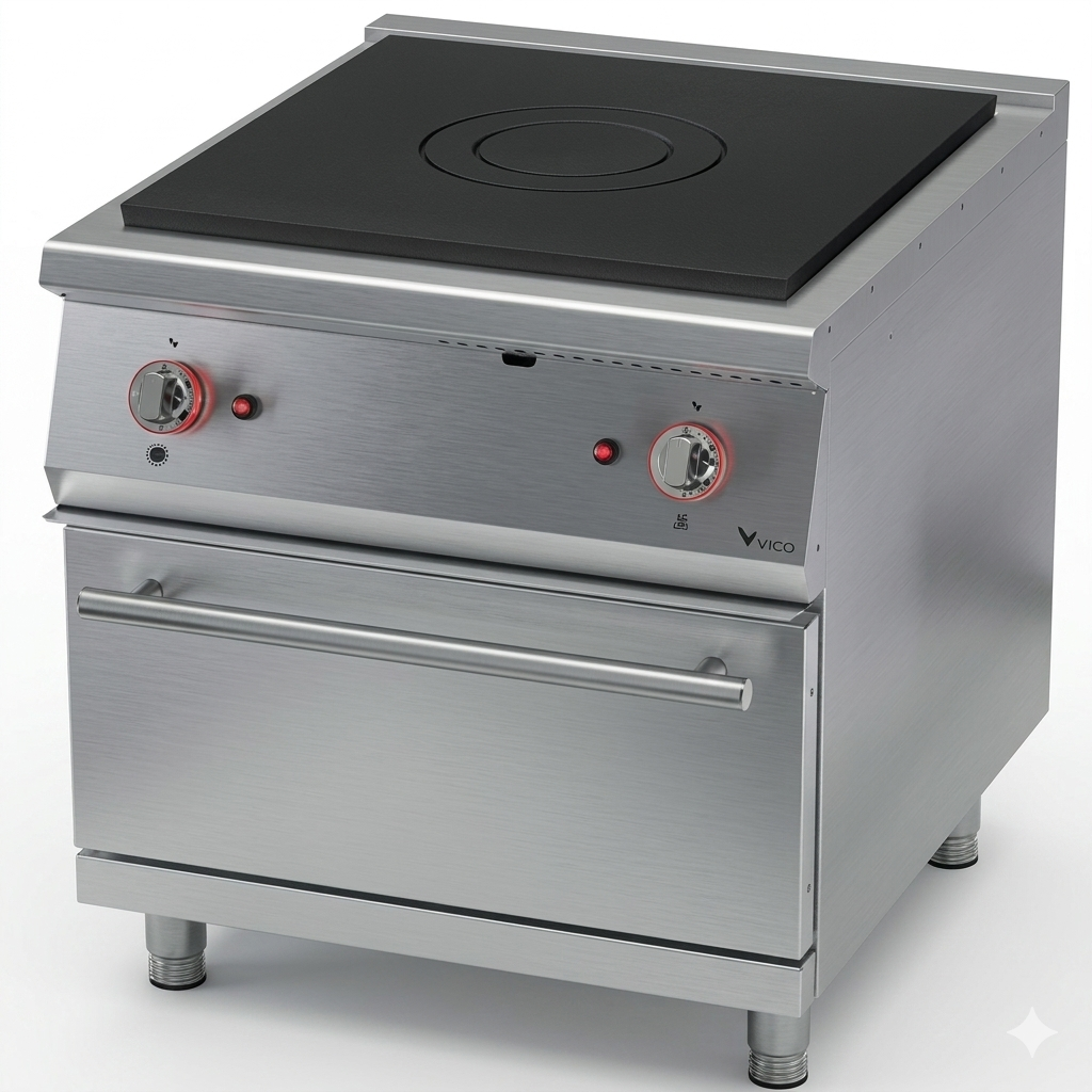 Gastrotech GSF9020 Gazlı Kapalı Ocaklı Kuzine 900 Seri KUZİNELER
