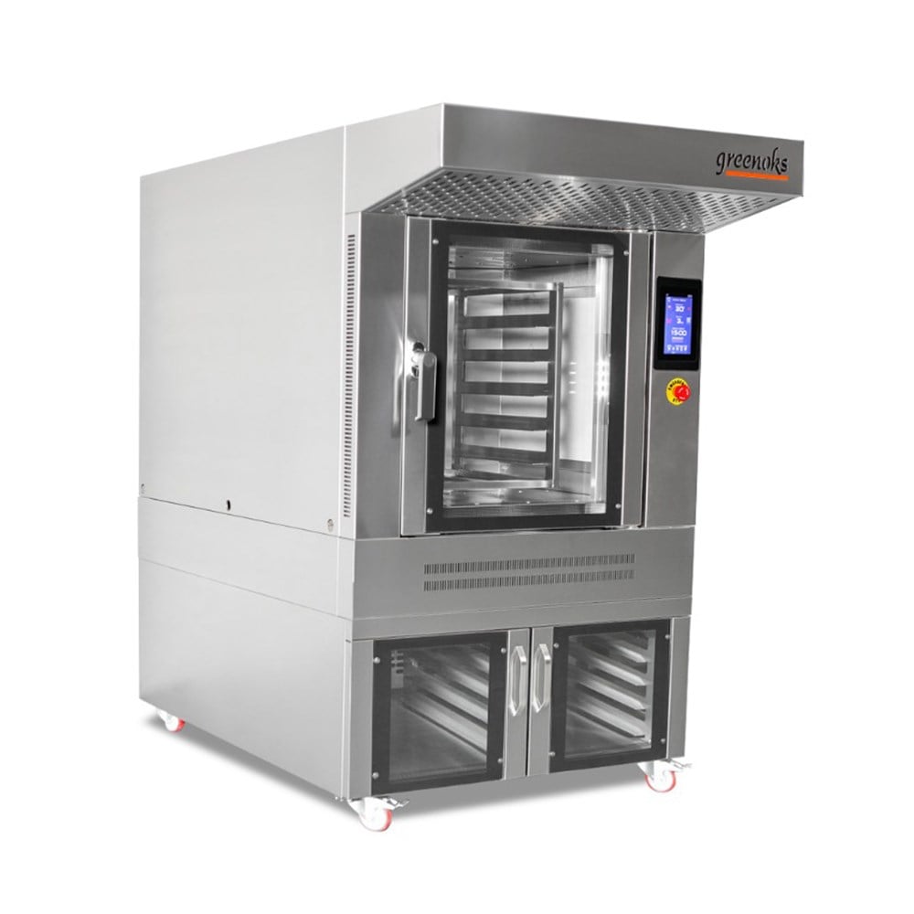 Greenoks 5 Tepsili Döner Fırın 40x60 cm (Elektrikli / Doğalgazlı)-KONVEKSİYONEL FIRINLAR - Demasan
