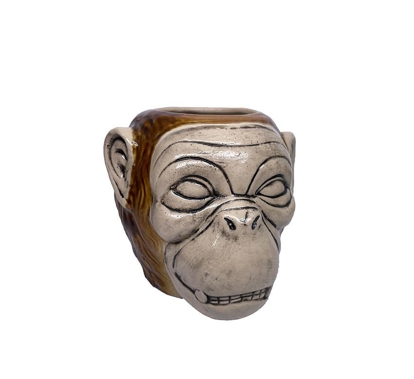Groovy Seramik Tiki Kokteyl Bardak (GRV-20224)-KOKTEYL EKİPMANLARI - Demasan
