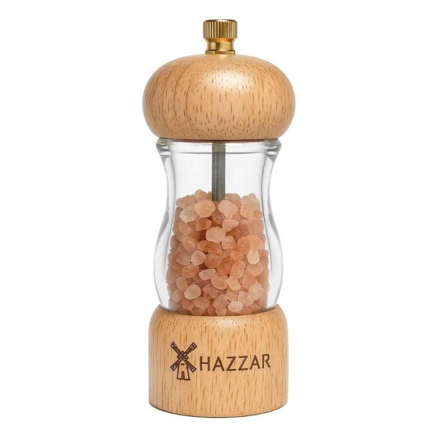 Hazzar Akrilik Ahşap Tuz/Biber Değirmeni Seramik 16 cm (DSAA-160)