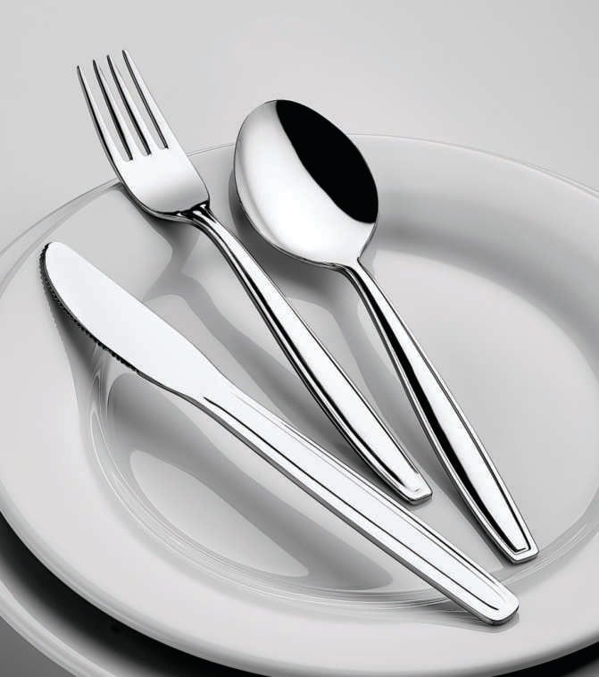 Kılıçlar Sedef 430 Yemek Bıçağı, 2,5 mm, Monoblok, 1 Düzine (12 Adet)-Çatal, Bıçak ve Kaşık Takımları - Demasan
