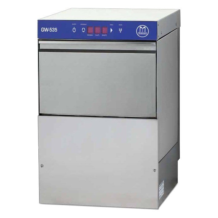 Maksan GW-535-DT Dijital Bardak Yıkama Makinesi, 350x350 mm Sepet-BARDAK YIKAMA MAKİNALARI - Demasan
