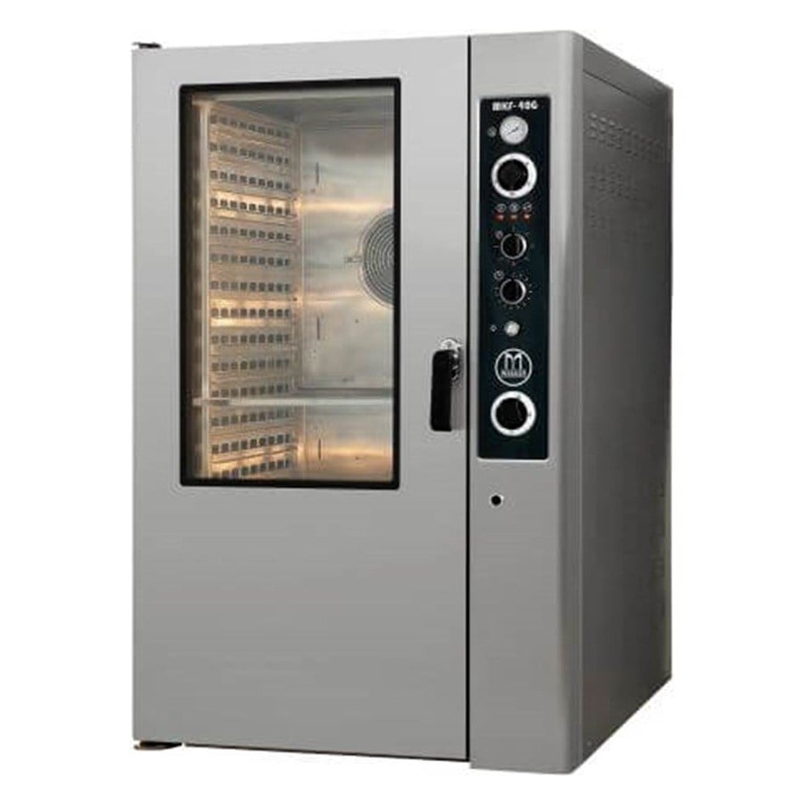 Maksan MKF-40G Gazlı Konveksiyonlu Gastronomi Fırını, 40 x GN 1/1-GAZLI KONVEKSİYONLU FIRINLAR - Demasan
