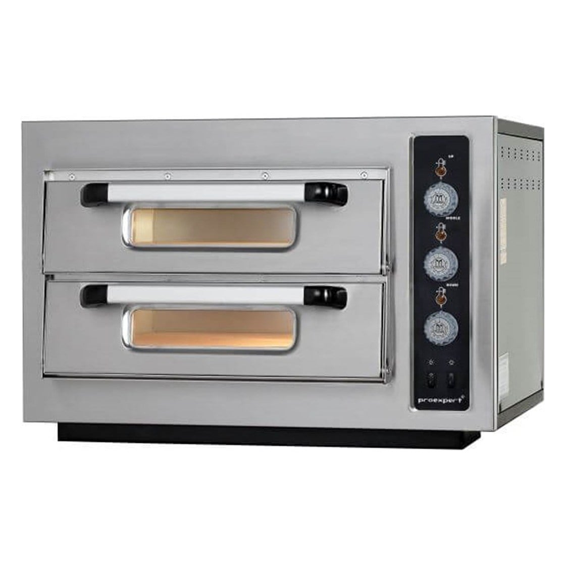 Maksan PO-402 Elektrikli Pizza Fırını, Çift Katlı, Ø 25 cm x 8-ELEKTRİKLİ PİZZA FIRINLARI - Demasan
