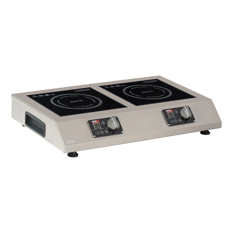 Omake İndüksiyon Ocak IND11.I25 Setüstü 2 X 2000 W-İNDÜKSİYON OCAKLAR - Demasan

