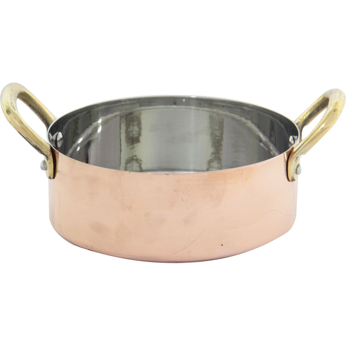 Öztiryakiler Gurmeaid Mini Sos Ve Kızartma Tenceresi Dışı Bakır İçi Paslanmaz Çelik 9x5,25 cm-GIDA SERVİS EKİPMANLARI - Demasan
