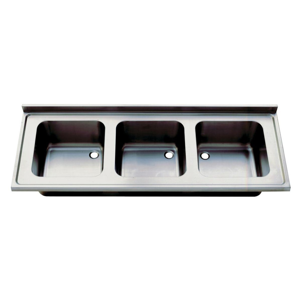 Öztiryakiler Tablalı Evye 190x70 Üç Göz Damlalıksız 50x50x30 1,00 mm-Evye Tablaları ve Kazan Yıkama Evyeleri - Demasan
