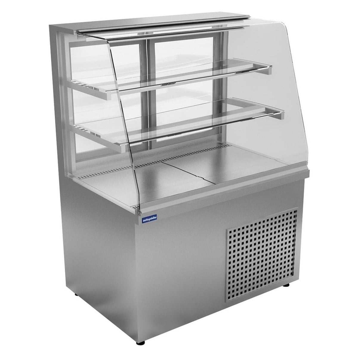 Öztiryakiler Teşhir - Pastane - Eğik - Sıcak - 100 cm-SICAK TEŞHİR ÜNİTELERİ - Demasan
