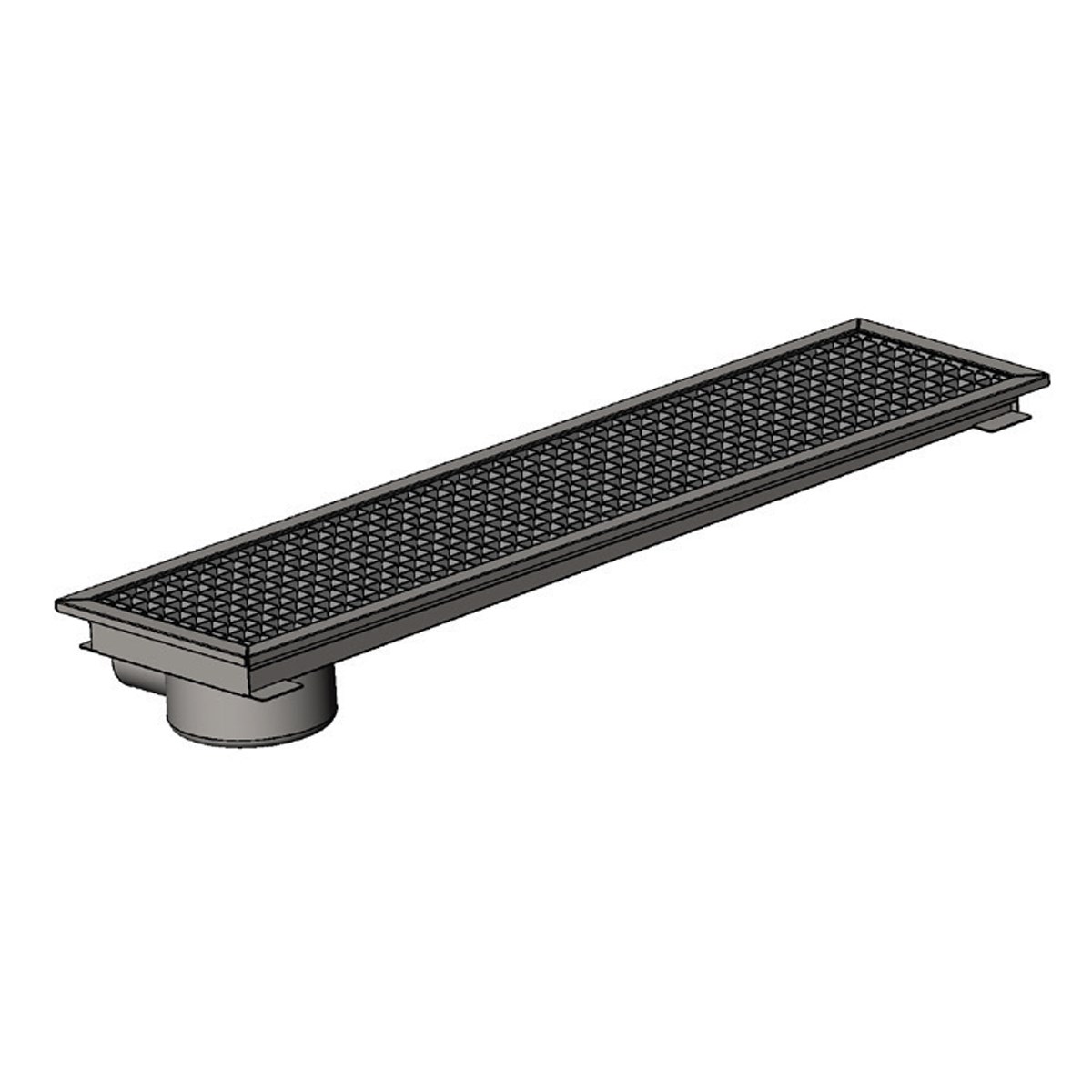 Öztiryakiler Yer Izgarası Tavalı Kenardan Sifonlu -Soldan Çıkışlı Q50 Pvc 2060x290-Yer Izgaraları ve Zemin Süzgeçleri - Demasan
