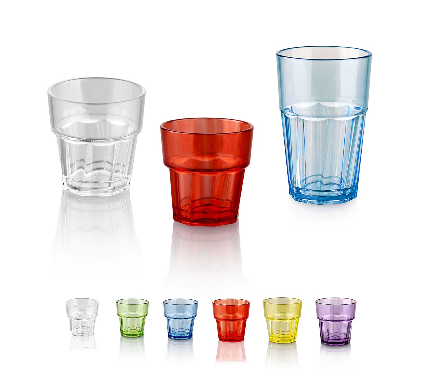 Plastport Kırılmaz Bardak - Mor 400 ml