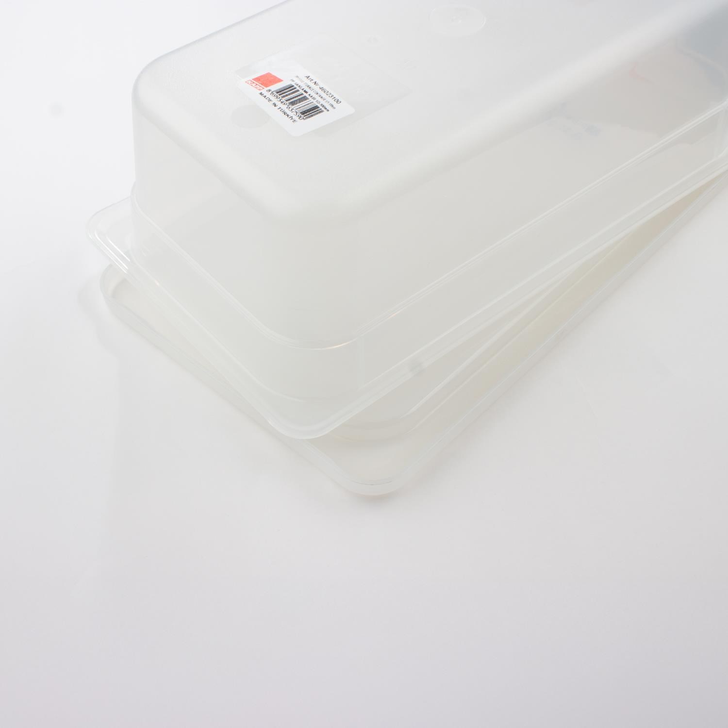 Plastport Kırılmaz Saklama Kabı Kapağı 1/3