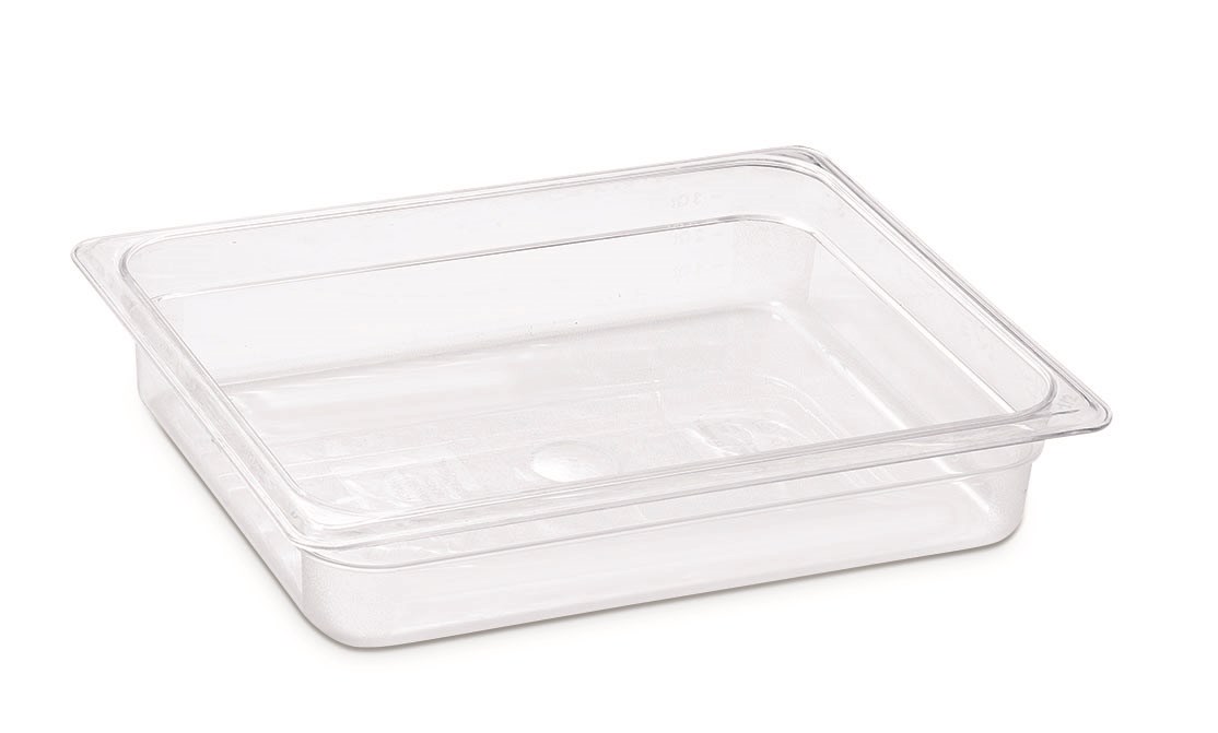 Plastport Kırılmaz Şeffaf Gastronom Küvet 1/2-65 (12li Koli)