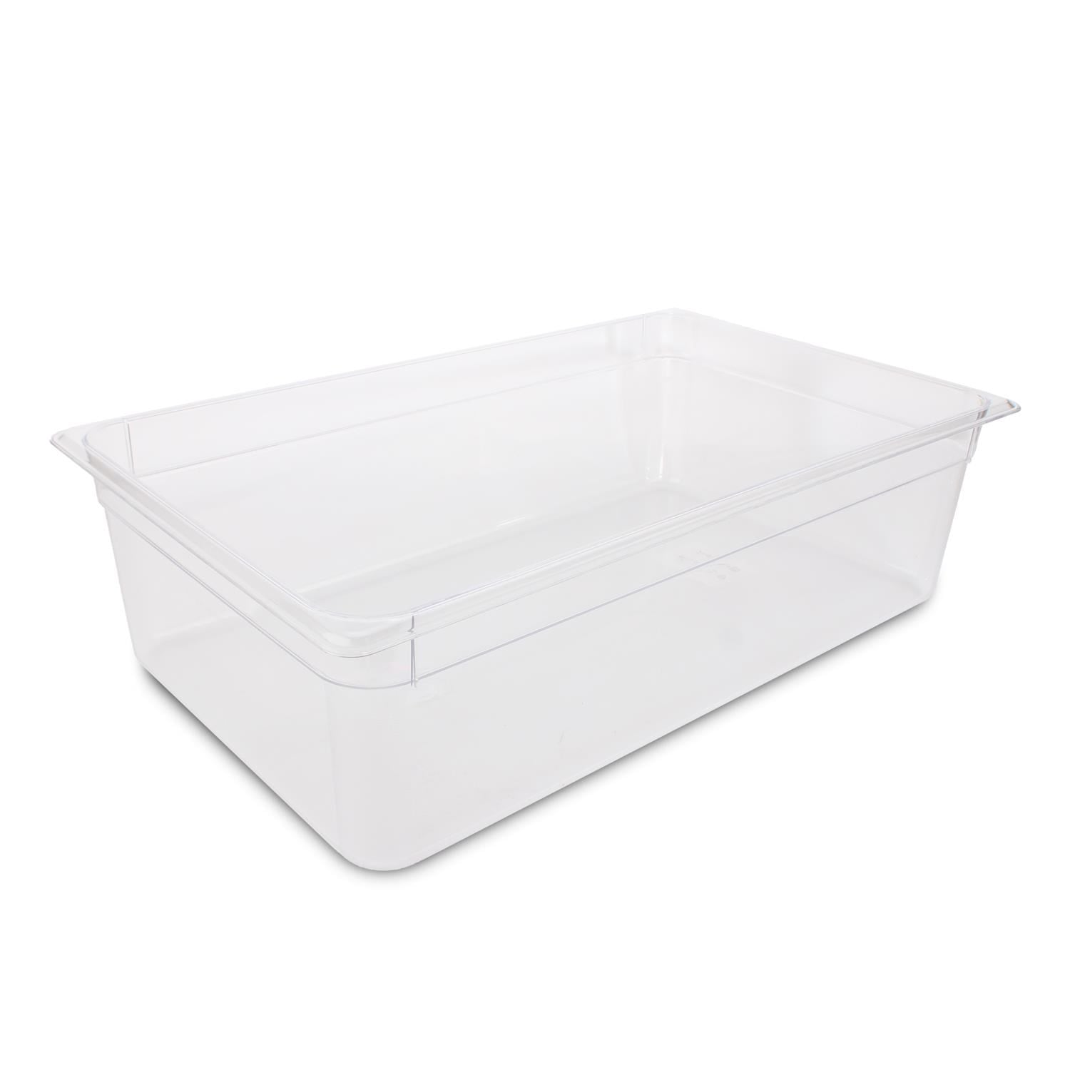 Plastport Kırılmaz Şeffaf Gastronom Küvet 1/1-150