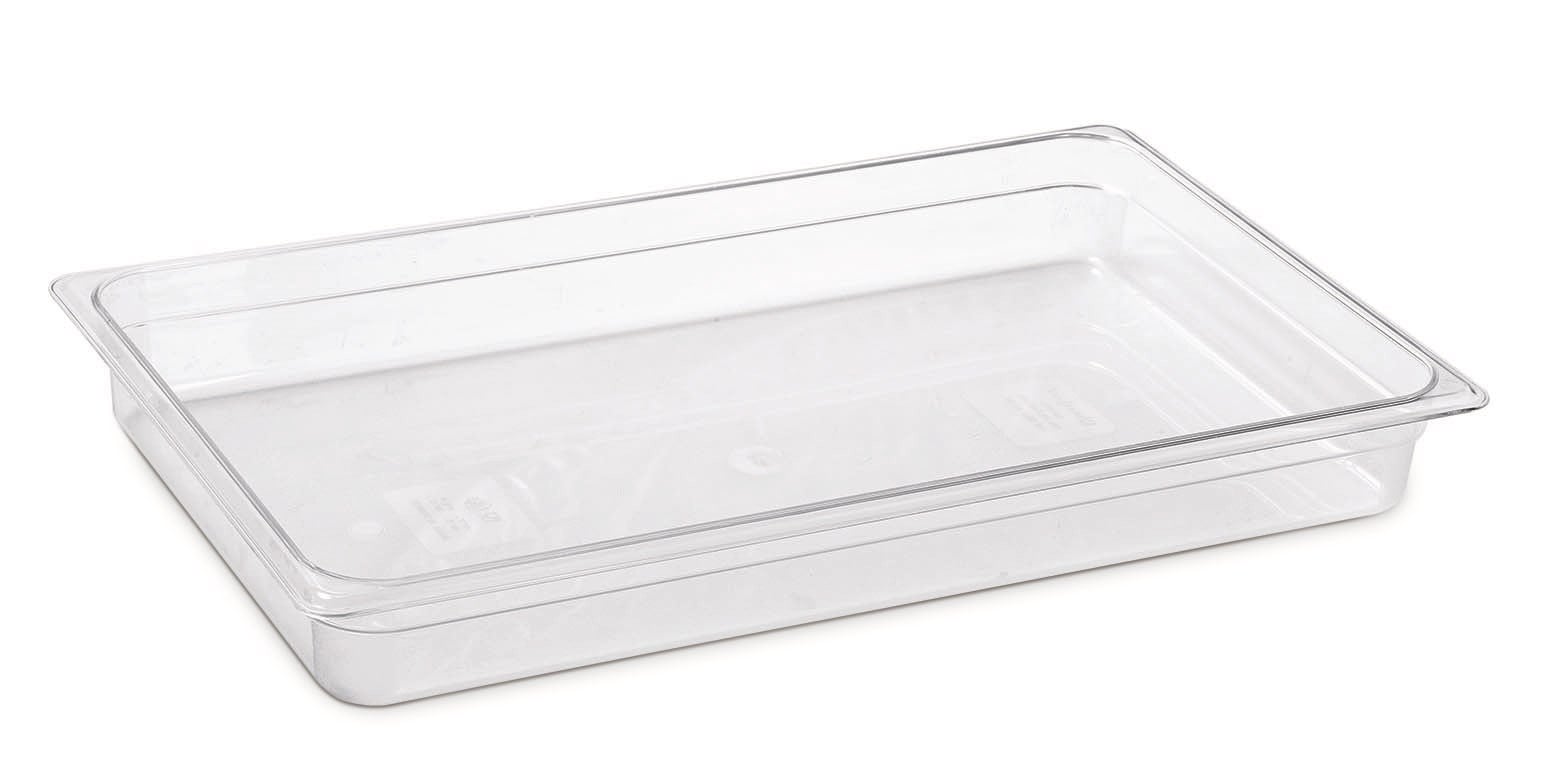 Plastport Kırılmaz Şeffaf Gastronom Küvet 1/1-100