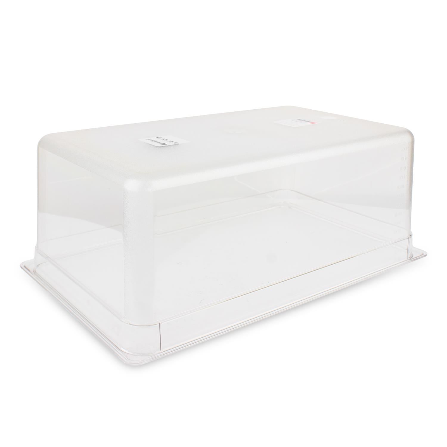 Plastport Kırılmaz Şeffaf Gastronom Küvet 1/1-200