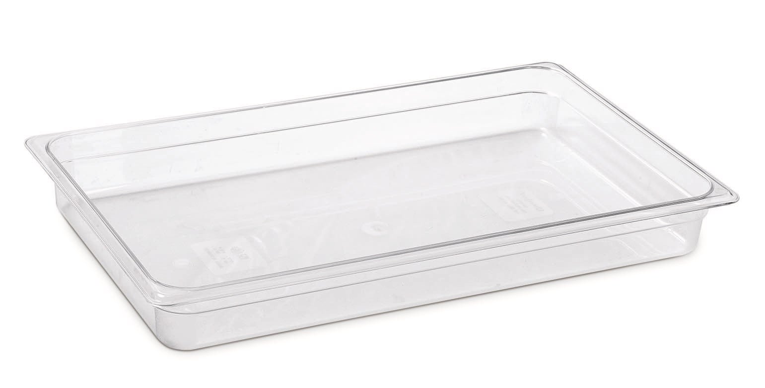 Plastport Kırılmaz Şeffaf Gastronom Küvet 1/1-200