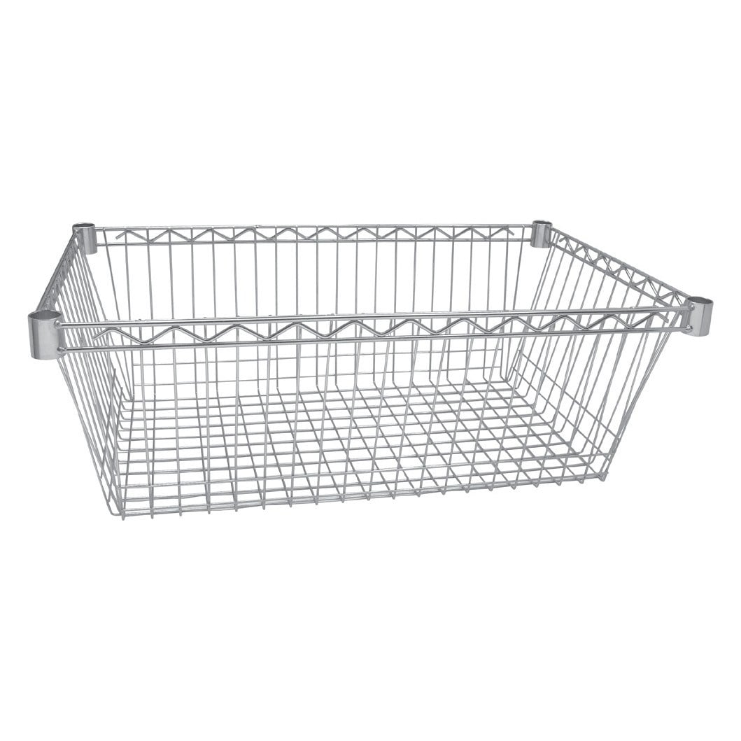 Portashelf Derin Sepet, 304 Paslanmaz, 46x76x20 cm-İSTİF RAFLARI - Demasan
