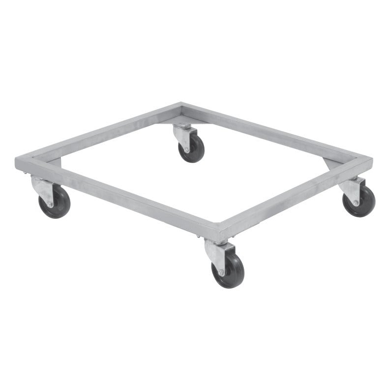 Portashelf Kaset Taşıma Arabası, Kolsuz, 201 Paslanmaz, 55x55x10 cm-TAŞIMA ARABALARI  - Demasan
