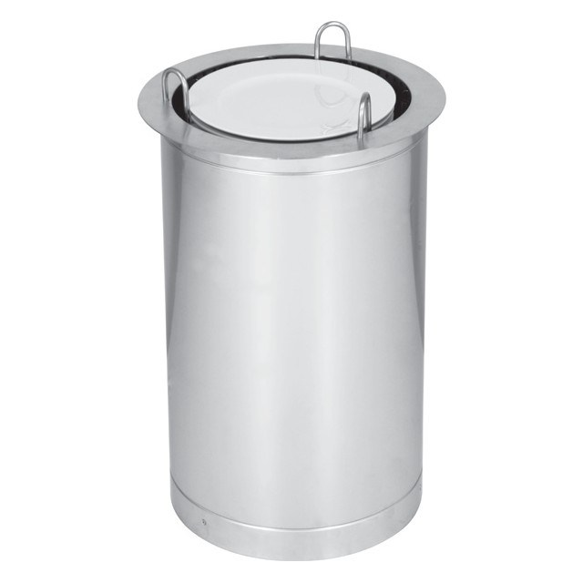 Portashelf Tabak Kartuşu, Nötr, 18-26 cm Tabak İçin, Paslanmaz, Ø40 cm-BANKET ARABALARI  - Demasan
