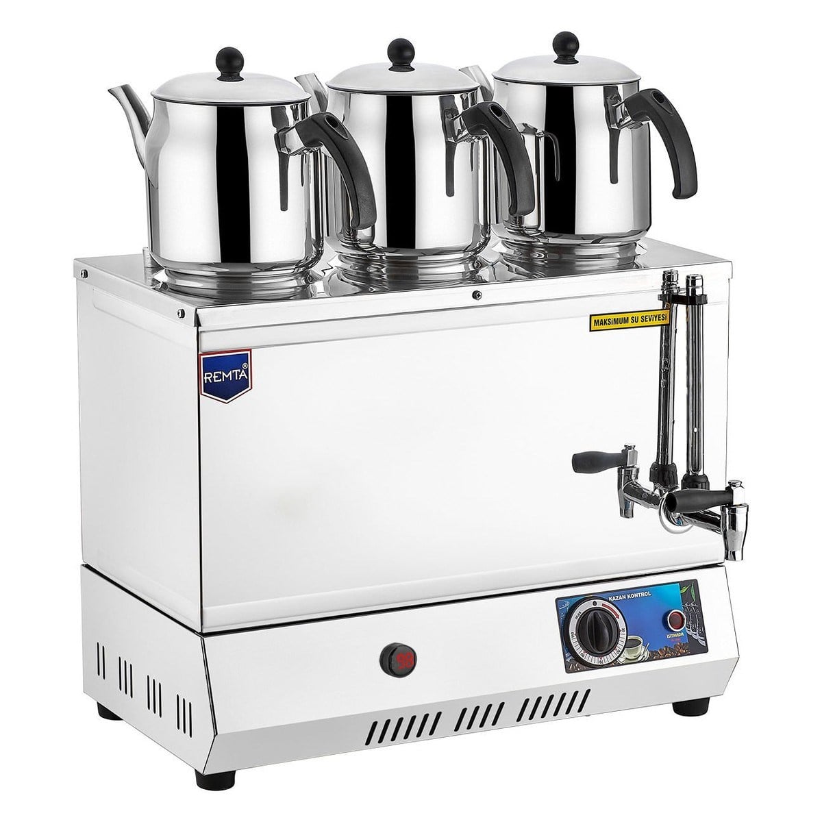 Remta EP03 55 Model Elektrikli Çay Ocağı 34 lt (Pleytsiz)-KAHVECİ (YEDEKLERİ) OCAKLARI - Demasan
